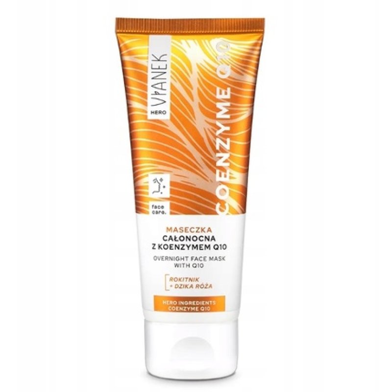 Vianek Hero Coenzyme Q10 Night Face Mask With Coenzyme Q10, 75 Ml
