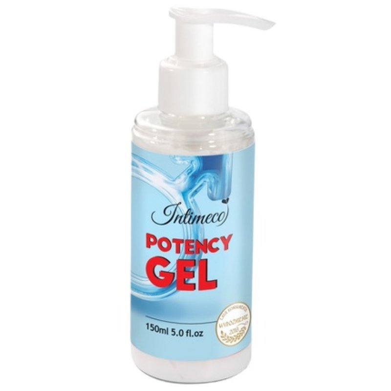 Intimeco Potency Gel Intimate Gel For Men Increasing Sexual Desire With Pump 150ml