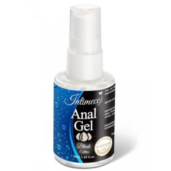 Intimeco Anal Gel Black Edition Moisturizing Anal Gel With Atomizer 50ml