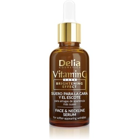 Delia Cosmetics Vitamin C Care Brightening Face & Neckline Serum with Liposomal Vitamin C 30ml