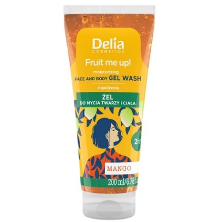 Delia Fruit Me Up! Face And Body Wash Mango 200ml