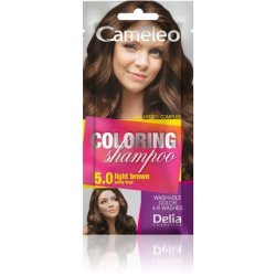 Cameleo Color Shampoo Light Bronze Fast and Easy Color Refreshment 'Tone on Tone' Without Ammonia and Fluid 40ml 5.0