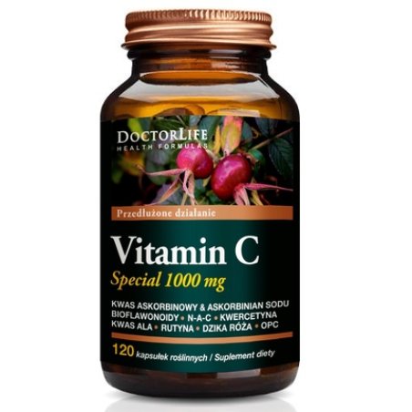 Doctor Life Vitamin C Special 1000mg Extended Release Dietary Supplement - 120 Capsules