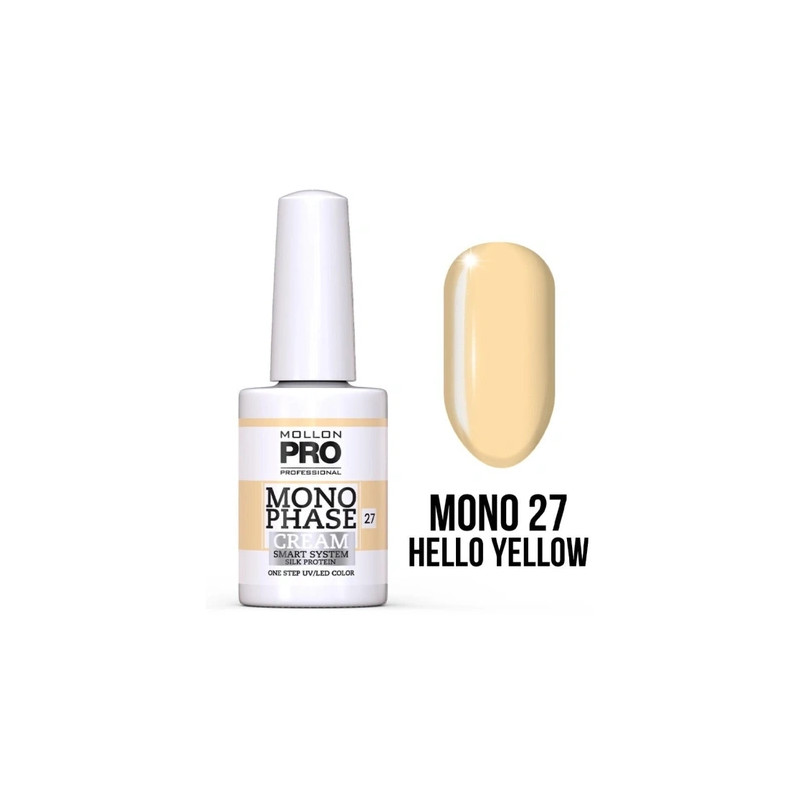 Mollon Pro Mol Monophase 27 - Uv/Led Nail Polish, 10ml
