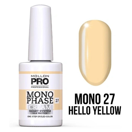 Mollon Pro Mol Monophase 27 - Uv/Led Nail Polish, 10ml