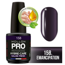 Mollon Pro Mol Hybrid Shine 158 - Semi-Permanent Nail Polish