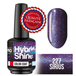 Mollon Pro Mol Hss 227 - Semi-Permanent Hybrid Shine Nail Polish