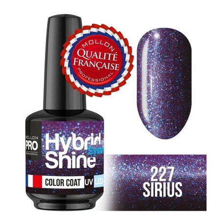 Mollon Pro Mol Hss 227 - Semi-Permanent Hybrid Shine Nail Polish