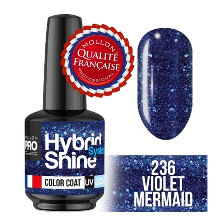 Mollon Pro Mol Hss 2/236 - Semi-Permanent Hybrid Shine Nail Polish