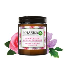 Botanica Rose & African Geranium Candle 205g