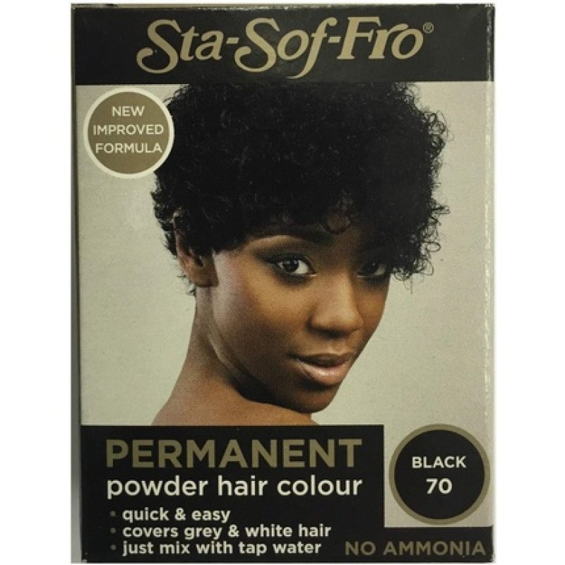 Sta Sof Fro Permanent Hair Colour Powder Black