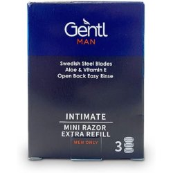 Gentl Gentle Man Mini Razor Extra Refill