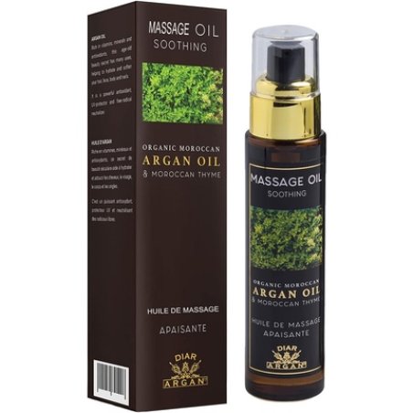 Diar Argan Soothing Massage Oil with Thyme 50ml Unisex
