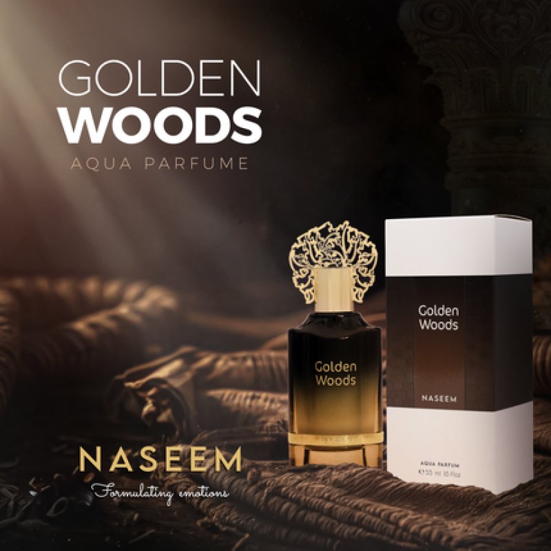 Naseem Aqua Parfum Golden Woods Unisex 55 Ml