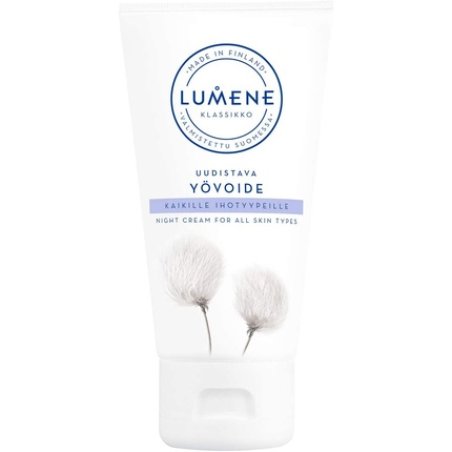 Lumene Klassikko Restoring Night Cream for all Skin Types 50ml 1.7 Fl.Oz.