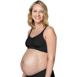 Medela 'Keep Cool' Maternity & Nursing Bra with 2 Breathing Zones Soft Touch Fabric Large 36-42B/F Black