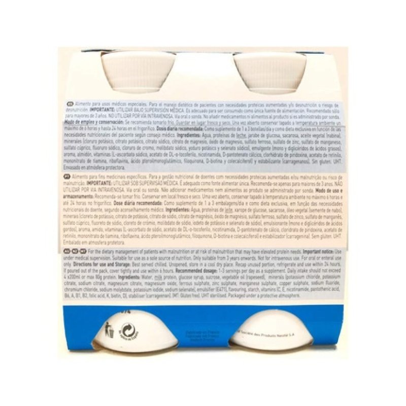 Resource Protein Vanilla 200ml - Pack of 4