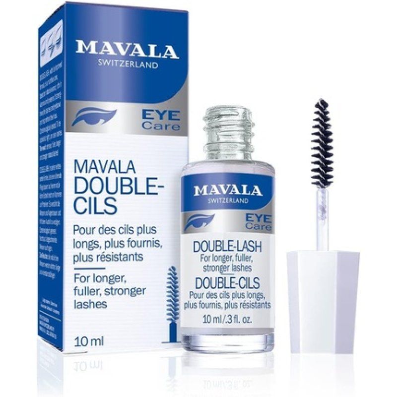 Mavala Double Lash Strengthens Lashes Eyebrows For A Longer Denser Stronger Effect 10ml