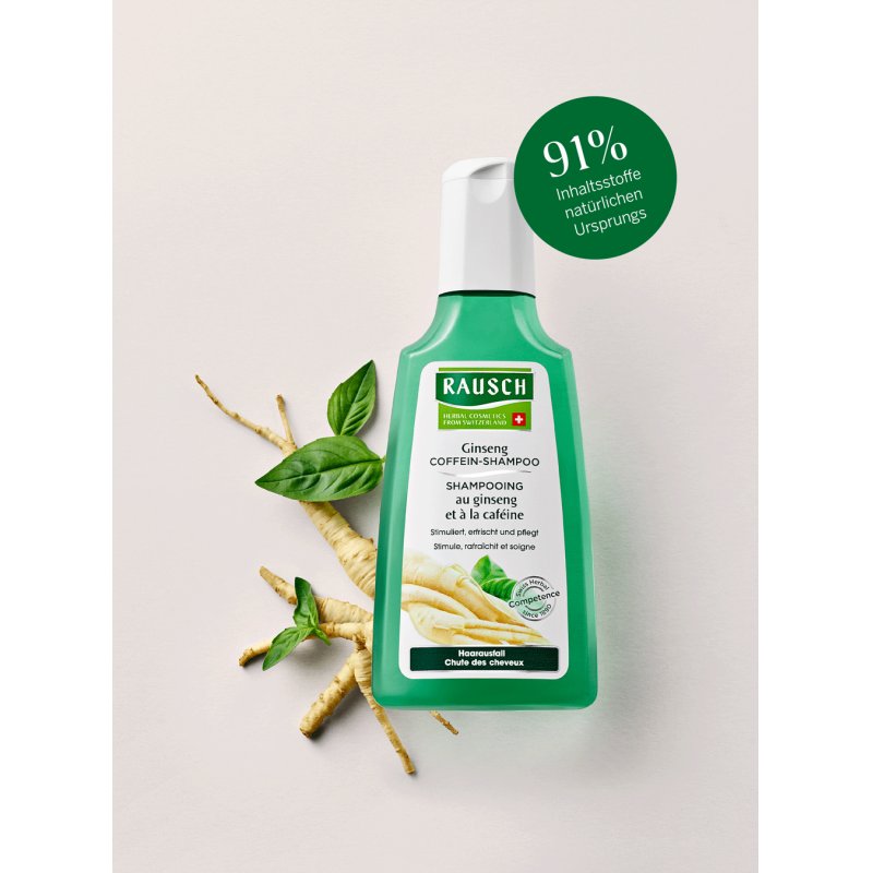 Rausch Caffeine Shampoo with Ginseng 200ml