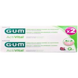 Gum Activital Toothpaste Q10 75ml - Pack of 2