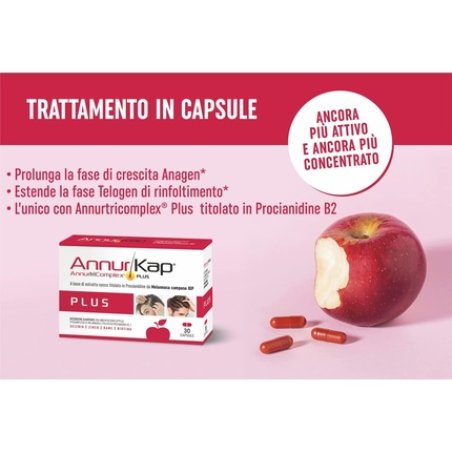 Annurkap Annurtri Complex PLUS Hair Growth and Anti-Fall Supplement 60 Capsules