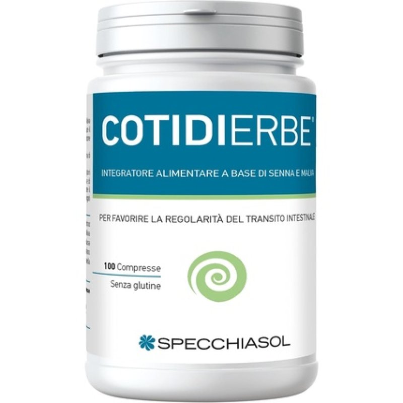 Specchiasol Cotidierbe Intestinal Regularity Supplement 100 Tablets