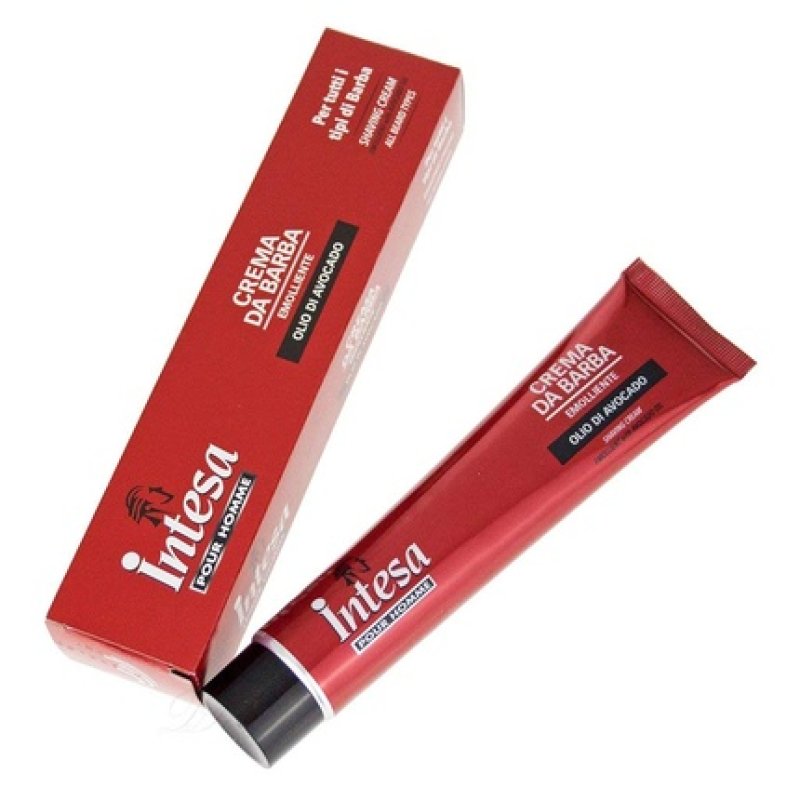 Intesa Pour Homme Shaving Cream Emollient with Avocado Oil 100ml