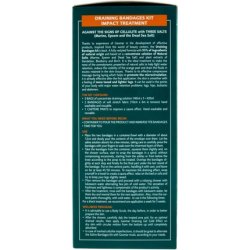 Draining Bandages Kit Against Cellulite Inesthetism with Tris of Salts