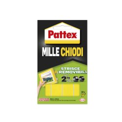 Pattex Millechiodi Removable Extra Strong Double Sided Tape in Strips