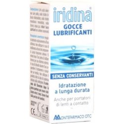 Iridina Lubricating Eye Drops Hydration and Lubrication 10ml