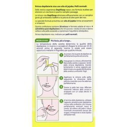 Viso Pelli Normali Wax Strips with Post-Depilation Restorative Fluid 20 Strips