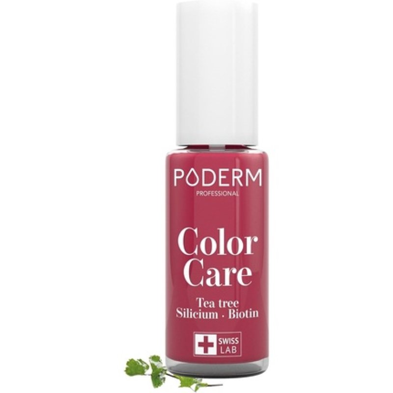 Poderm Fungal Nail Infections Rose Red Nail Varnish with Tea Tree