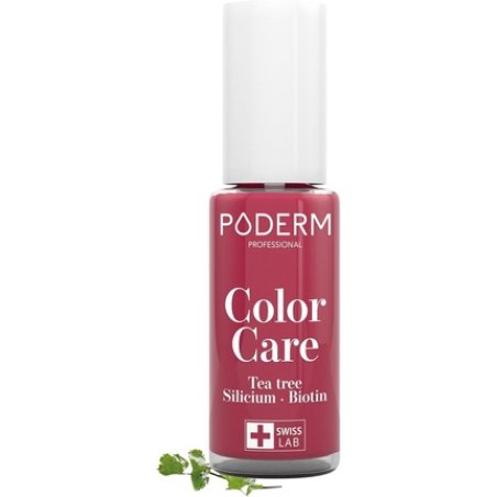 Poderm Fungal Nail Infections Rose Red Nail Varnish with Tea Tree