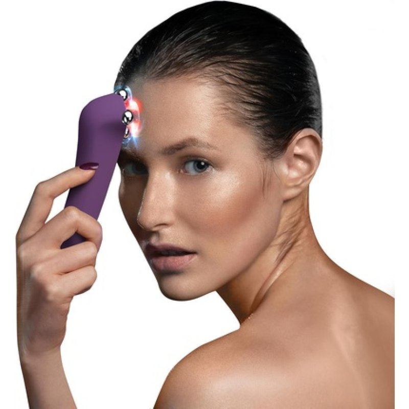 Faq 401 Dual Microcurrent Device Red & Blue Light Facial Massager
