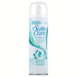 Gillette Satin Care Pure&Delicate Gel de rasage 200 ml