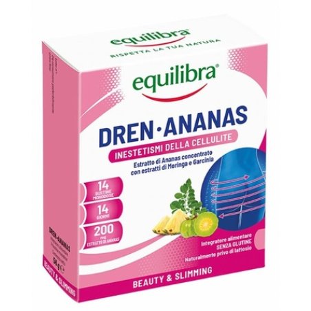 EQUILIBRA DREN-ANANAS CELLULITE 14 STICK