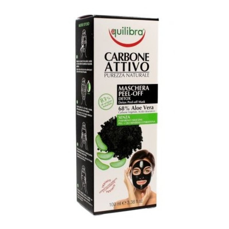 Equilibra Charcoal Peel-Off Purifying Face Mask 100ml