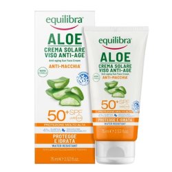 Equilibra Aloe Face Cream Sunscreen Spf 50 Uva/Uvb 75ml