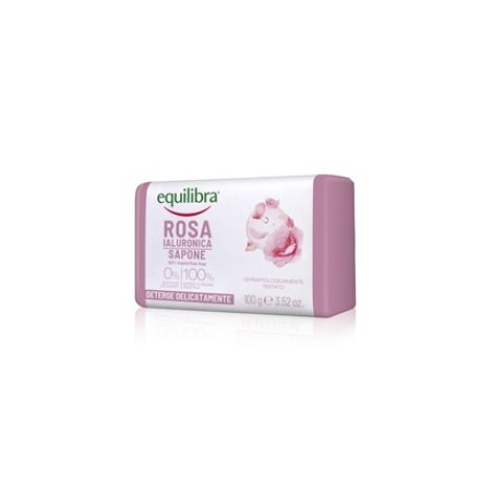 Equilibra Equilibra Rose Hyaluronic 100 Vegetable Soap