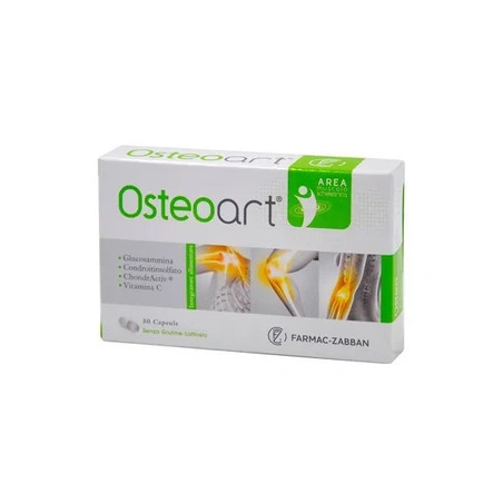 Farmac Zabban Osteoart Supplement For Bones And Joints 30 Capsules