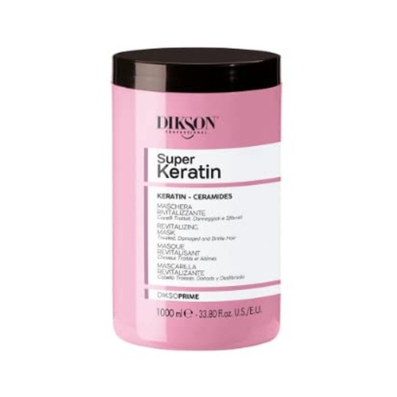 Revitalizing Mask with Plant-Based Keratin and Ceramides 1000ml Dikson