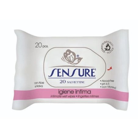 Sensure Intimate Hygiene - Blue Wipes