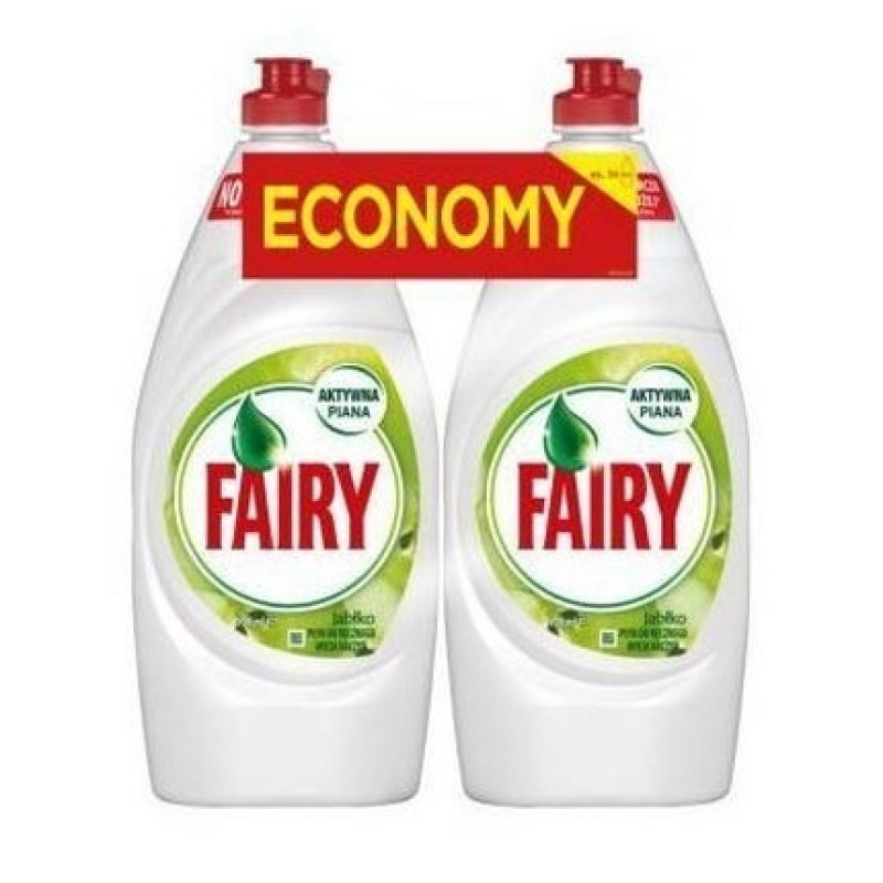 Fairy Dishwashing Liquid Apple - 2x900 Ml