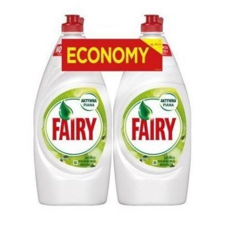 Fairy Dishwashing Liquid Apple - 2x900 Ml