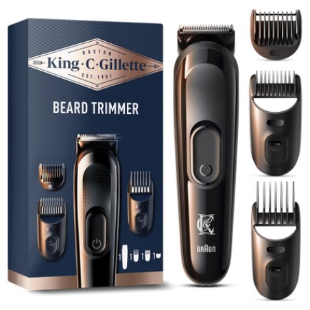Gillette King C. Gillette Mens Beard Trimmer
