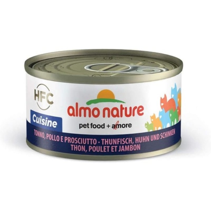 Almo Nature HFC 70 Cuisine Tuna, Chicken and Ham 70g