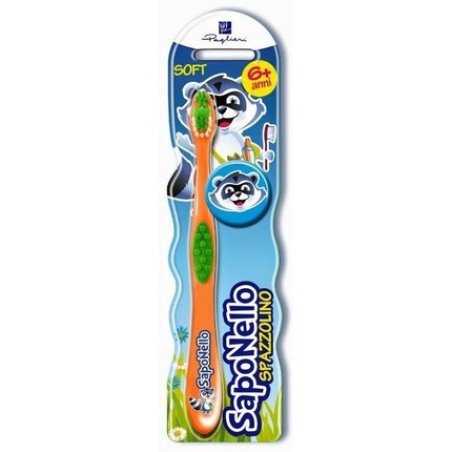 Saponello Children's Soft Toothbrush 6 Years 