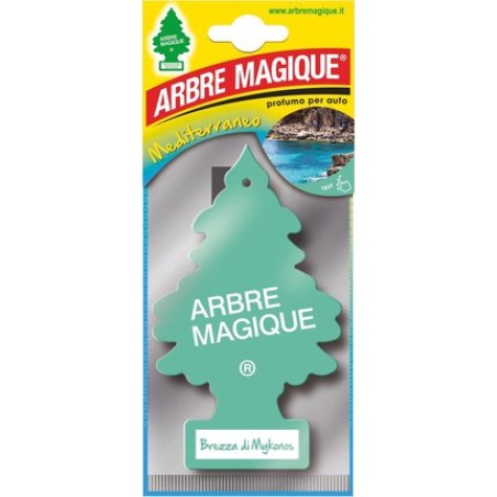 Arbre Magique Air Freshener 12 X 7 Cm Brezza Di Mykono Green