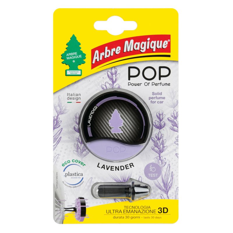 Arbre Magique POP Car Air Freshener Lavender Scent 30 Days Indoor Freshener Power Of Perfume Dispenser for Air Vent