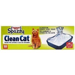 DOMOPAK Clean Shower Towels for Cat Toilet and Fastening Straps 53x38cm